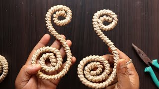Best Out Of Waste for Home Decorating Ideas, Jute Recycled Craft Ideas
