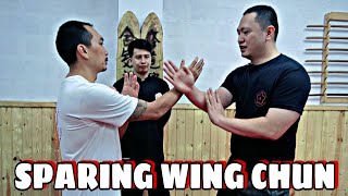 Denny Datangi Shifu Wing Chun melihat Sparing Wingchun