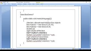 Classes and Objects in Java Day-2 Part-2