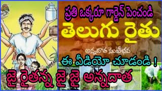 మా చెల్లెమ్మ గార్డెన్ చూడండి ! మన గురువుగారి గార్డెన్లో పురుగు మందులు వాడకుండా బలంగా బీరపాదులు  ..