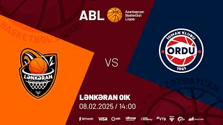 ABL 2024-2025 | LƏNKƏRAN VS ORDU | 08.02.2025 | 14-CÜ TUR