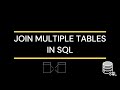 MS SQL Server - How to Use join for multiple tables | Tutorial