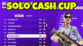 Zrobiłem TOP 100 na SOLO CASH CUP