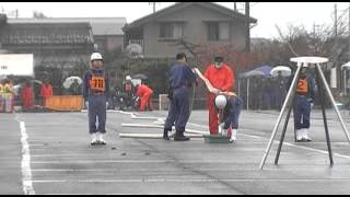 羽島市第三回操法技術競技会大会 堀津分団