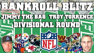 NFL Divisional Round 2025 Playoff Picks and Predictions | Bankroll Blitz | Tuesday January 14th