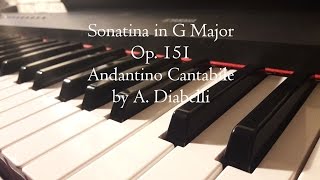 Sonatina in G Major Op. 151 - Andantino Cantabile - A.Diabelli