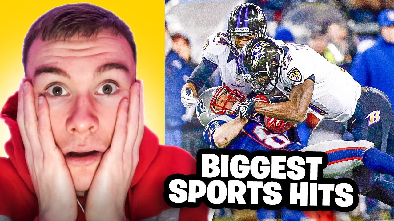 SOCCER FAN REACTS To NFL BIGGEST HITS|FIRST TIME REACTION - YouTube