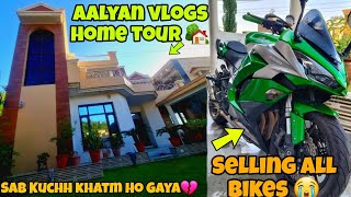 @aalyanvlogs1299 SELLING ALL Bikes 💔||AALYAN VLOGS HOME TOUR 🏡sport karo guys🙏|@sam..vlogs786