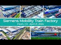 Siemens Mobility Train Factory From the Air - April 2024