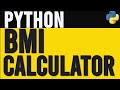 How to Build Simple BMI Calculator in Python