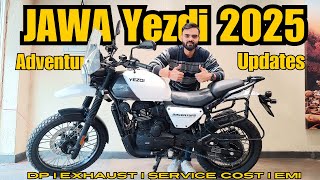 Jawa Yezdi Adventure 2025 | Exhaust, Review, Updates, Down Payment 50K, EMI? - Delta Buzz