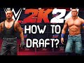 HOW TO DO A DRAFT IN WWE 2K24 UNIVERSE MODE!