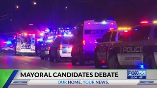 Mayoral candidates respond to rise in Lexington violent crime