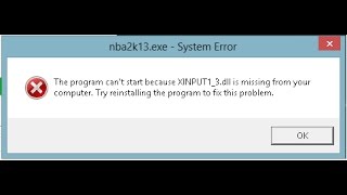 How to fix xinput1_3.dll is missing, d3dx10_42.dll, or any missing dll files?