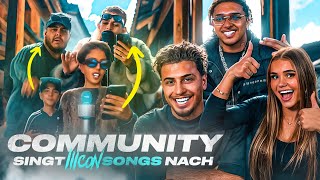 ARLINDA IST SPRACHLOS 😱 COMMUNITY singt ICON 6 Lieder nach 🎤