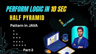 Half Pyramid Pattern | Java | Logic + Code Explained | Part 3