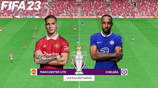FIFA 23 | Manchester United vs Chelsea ft Antony - Premier League - PS5 Full Gameplay