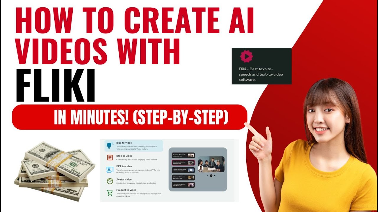 How To Create Ai Videos With Fliki In Minutes Step By Step Youtube