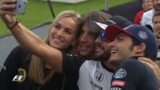 Fernando Alonso and co meet the fans in Barcelona - Spanish Grand Prix