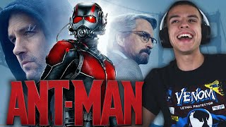 PAUL RUDD IS HILARIOUS! Ant Man (2015) Movie Reaction! First Time Watching!