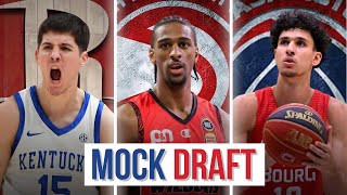 Full First-Round 2024 NBA Mock Draft