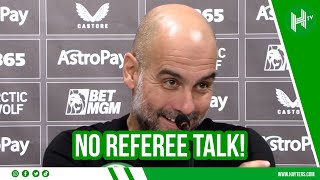 I will NOT speak about the referee! | Pep Guardiola | Wolves 2-1 Man City