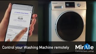 Panasonic IoT-enabled Washing Machines Powered with Miraie