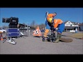 Tactile Inspection of Concrete Deterioration in Sewers with Legged Robots