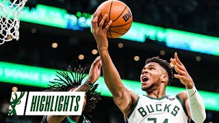 Highlights: Bucks 101 - Celtics 89 | Giannis Triple-Double, Eastern Conference Semis Game 1 | 5.1.22