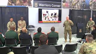 AUSA 2018 Warriors Corner 12 Africa – Opportunity to Grow Enlisted Leadership