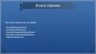 Java Servlet Event and Listener -20