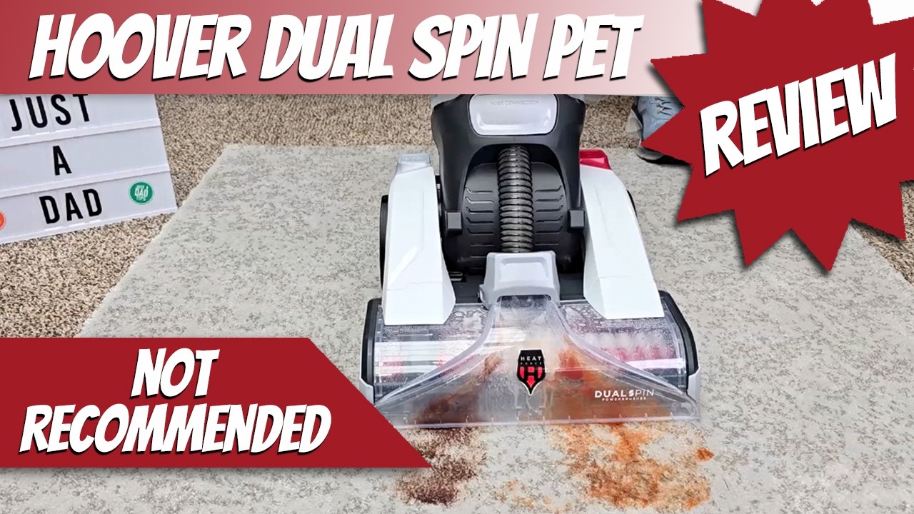 Hoover Dual Spin Pet Carpet Cleaner FH54020 UNBOXING & REVIEW - YouTube