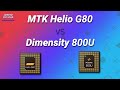 MTK HELIO G80 vs DIMENSITY 800U🔥 PUBG TEST | Antutu 8 Geekbench 5 [Hindi]