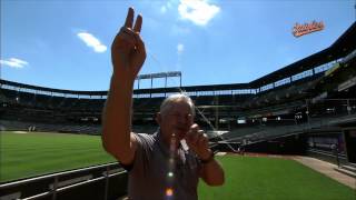 Rick Dempsey showcases a drill to improve pitching mechanics