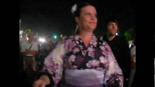 bon odori festival, kobe 2010