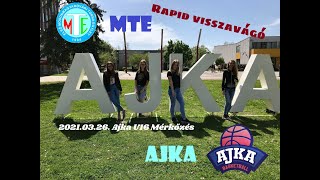 2021.03.26. Ajka - MTE U16