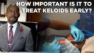 #AskDrJones How important is it to treat keloids early?