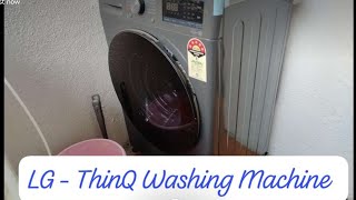 LG ThinQ Washing Machine 9Kg : Operation Process by Service Engineer