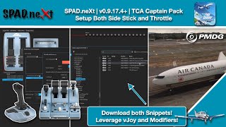 MSFS | SPAD.neXt | v0.9.17.4 + | TCA Captain Pack PMDG 777 Setup