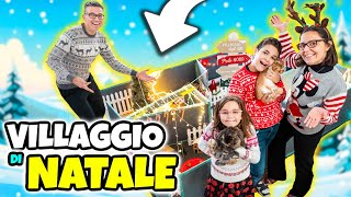 COSTRUIAMO UN VILLAGGIO DI NATALE PER CONIGLI: Vlog Famiglia GBR