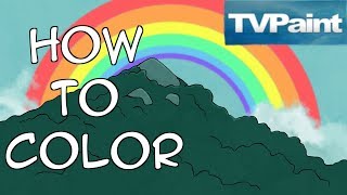 TVPaint Tutorial - How to Color Fast