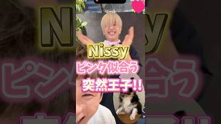 Nissy流行りもの挑戦中!もりすぎて王子ww🩷ドームツアー中なので手たたいて笑 #Instagramlive #chihuahua #shorts