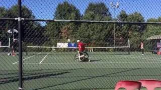 Stephan Houdet and Shingo Kunieda - doubles match US Open USTA October 2016