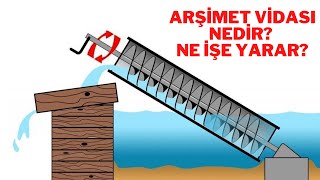 Arşimet Vidası Nedir? Ne İşe Yarar?