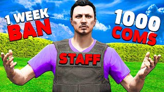 Terrorizing Players As FAKE STAFF! (GTA RP Trolling)