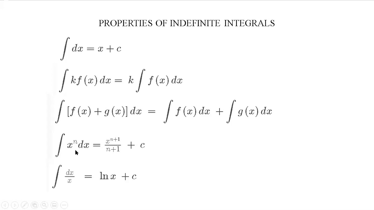 Integral Calculus - YouTube