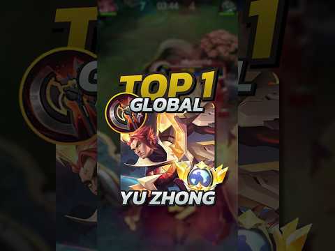 91% Winrate Yu Zhong ¡Nueva construcción S33! Leyendas móviles #mobilelegends #mlbb #gaming