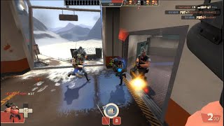 Team Fortress 2 Casual Mode Gameplay  (Blue:Soldier → Red:Soldier ) #tf2