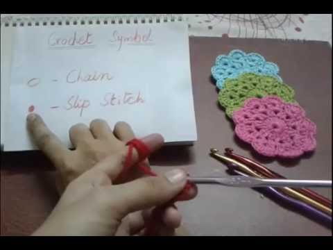 How to Crochet Chain and Slip Stitch - Urdu How to Crochet Chain and Slip Stitch - Urdu