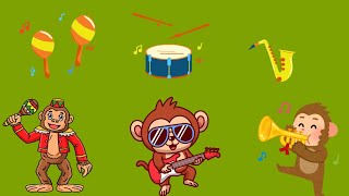 Ten Silly Monkeys: Rocking Drumline Adventure 🎶🐵🥁